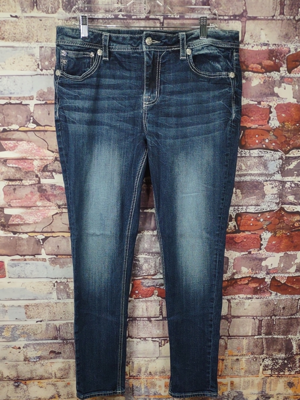 Miss Me Dark Hailey Skinny Jeans